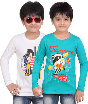 56% OFF on FabTag - Dongli Boys Printed T Shirt(Multicolor, Pack of 2) 56% OFF on FabTag - Dongli Boys Printed T Shirt(Multicolor, Pack of 2)