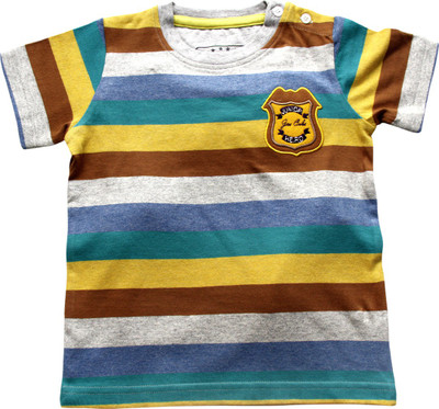 

JusCubs Boys Solid Cotton T Shirt(Multicolor, Pack of 1