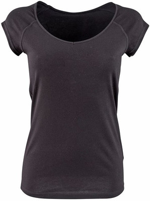 

Decathlon - Domyos Solid Women's Round Neck Black T-Shirt