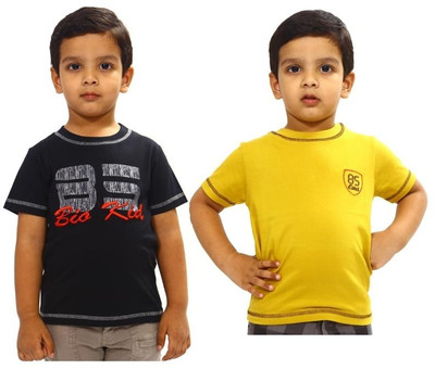 42% OFF on Bio Kid Boys Printed Cotton T Shirt(Multicolor, Pack of 2) 42% OFF on Bio Kid Boys Printed Cotton T Shirt(Multicolor, Pack of 2)
