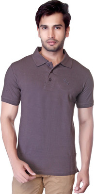 59% OFF on LUCfashion Solid Men's Polo Neck Grey T-Shirt 59% OFF on LUCfashion Solid Men's Polo Neck Grey T-Shirt