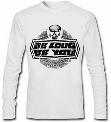 

SayItLoud Printed Men's Round Neck White T-Shirt