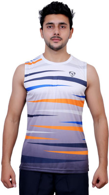 

Vector X Solid Men's Round Neck Grey T-Shirt