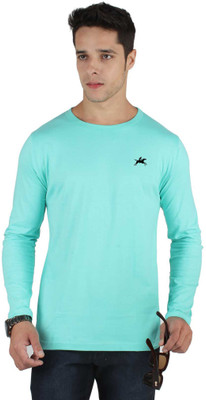 

SayItLoud Solid Men's Round Neck Green T-Shirt