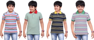 

Dongli Boys Printed T Shirt(Multicolor, Pack of 4)