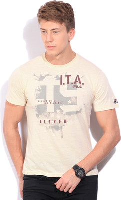 fila t shirt flipkart