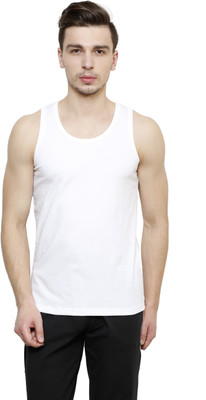 

Casual Tees Solid Men' Round Neck White T-Shirt