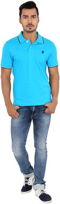 

Killer Solid Men's Henley Black T-Shirt