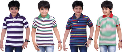

Dongli Boys Printed T Shirt(Multicolor, Pack of 4)