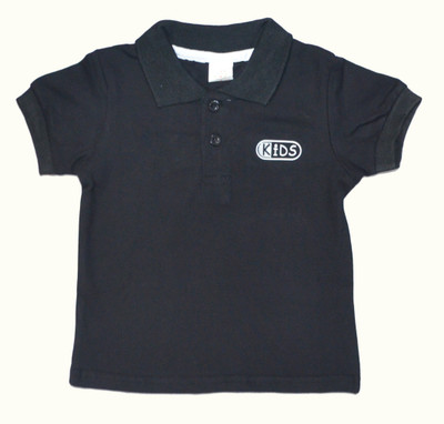 

Smilee Boys Solid T Shirt(Black, Pack of 1)
