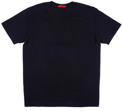 

Vivid Bharti Printed Men's Round Neck Black T-Shirt