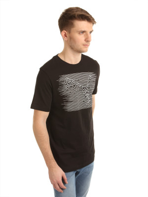 

Puma Graphic Print Men' Round Neck Black T-Shirt