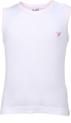 20% OFF on Lula Boys Solid T Shirt(White, Pack of 1) 20% OFF on Lula Boys Solid T Shirt(White, Pack of 1)