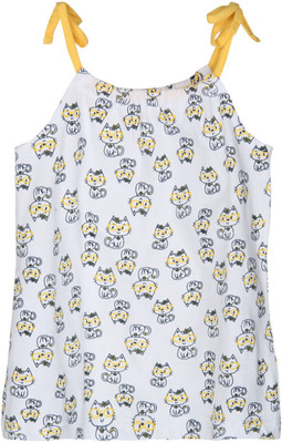 

Chirpie Pie by Pantaloons Girls Graphic Print T Shirt(Yellow