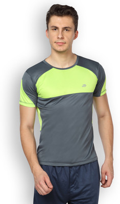 

Difference of Opinion Solid Men's Round Neck Grey T-Shirt