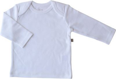 Babeez Boys Solid Cotton T Shirt(White, Pack of 1) Babeez Boys Solid Cotton T Shirt(White, Pack of 1)