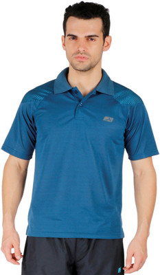 

Vector X Solid Men' Polo Neck Blue T-Shirt, Royal blue