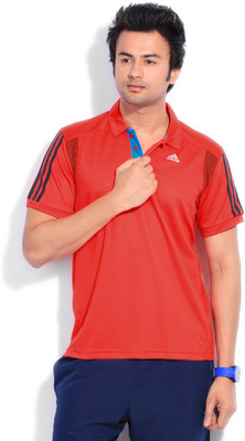 

ADIDAS Solid Men's Polo Neck Red T-Shirt, Hirere