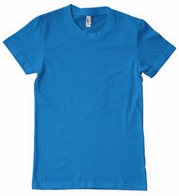

DNA Solid Men' Round Neck Blue T-Shirt, Royal blue