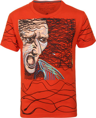 Fritzberg Boys Printed T Shirt(Red