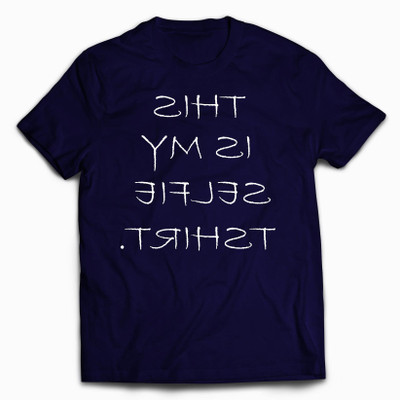 

Designmycloth Graphic Print Men's Round Neck Dark Blue T-Shirt, Navy