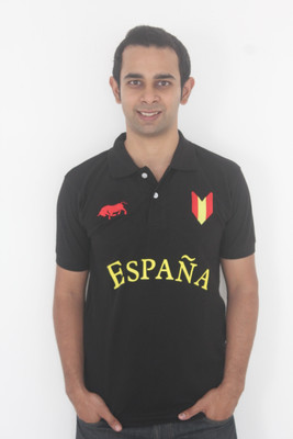 50% OFF on 642 STITCHES Printed Men Polo Neck Black T-Shirt 50% OFF on 642 STITCHES Printed Men Polo Neck Black T-Shirt