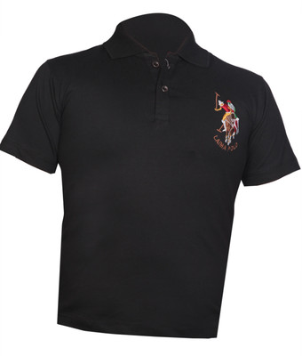 

Awack Boys Solid Cotton T Shirt(Black, Pack of 1