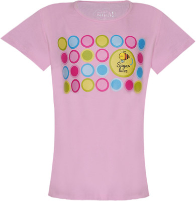 Imagica Girls Solid T Shirt(Pink) Imagica Girls Solid T Shirt(Pink)