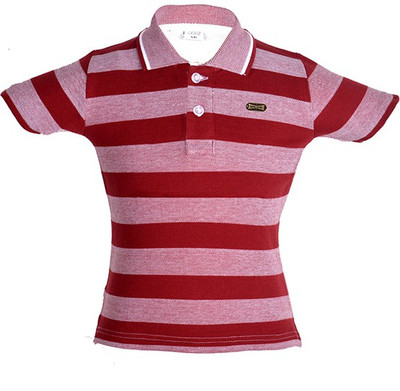 

Gkidz Boys Printed T Shirt(Maroon, Pack of 1