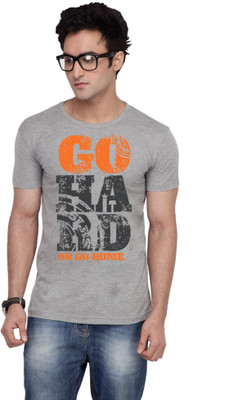 65% OFF on Inkovy Graphic Print Men's Round Neck Grey T-Shirt 65% OFF on Inkovy Graphic Print Men's Round Neck Grey T-Shirt