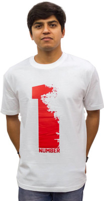 

Epic Ink Printed Men's Round Neck White T-Shirt