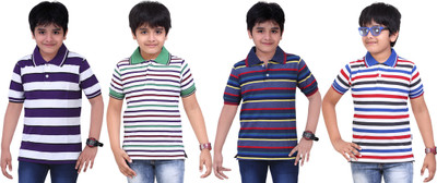 

Dongli Boys Printed T Shirt(Multicolor, Pack of 4)