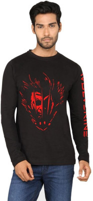

SayItLoud Printed Men's Round Neck Black T-Shirt