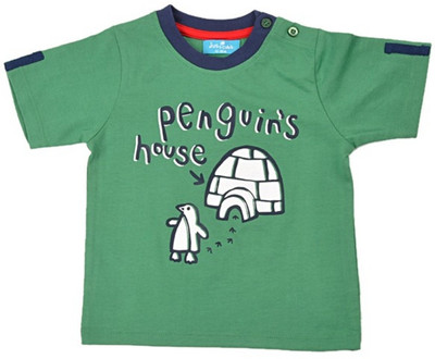 

JusCubs Boys Printed Cotton T Shirt(Green, Pack of 1