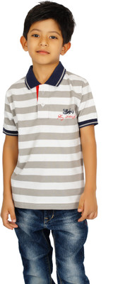 Shaun Boys Printed T Shirt(Multicolor)