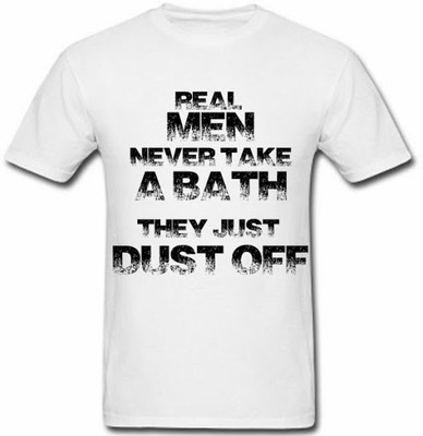 

SayItLoud Printed Men' Round Neck White T-Shirt