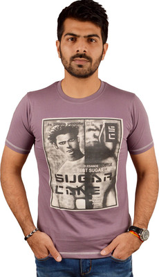 

Miller & Schweizer Solid Men's Round Neck Grey T-Shirt
