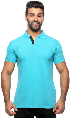 

Sports 52 Wear Solid Men's Polo Neck Blue T-Shirt, Blue6