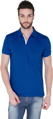 

Joke Tees Solid Men's Polo Neck Blue T-Shirt, Royal blue