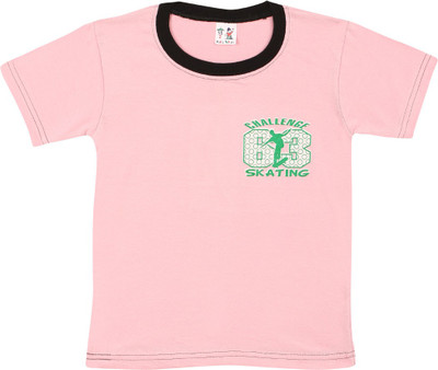 

SR Kids Boys Solid Cotton T Shirt(Pink, Pack of 1
