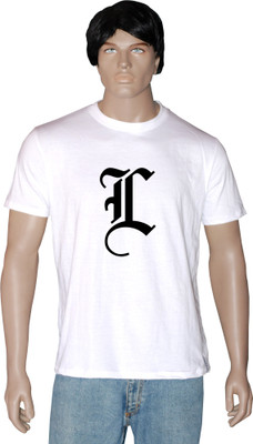 

Tshirt.in Graphic Print Men' Round Neck White T-Shirt, Pearl white