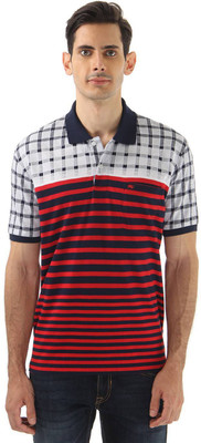 

Monte Carlo Striped Men's Polo Neck Dark Blue, Red T-Shirt, Navy red