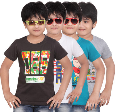 72% OFF on FabTag - Dongli Boys Printed T Shirt(Multicolor, Pack of 4) 72% OFF on FabTag - Dongli Boys Printed T Shirt(Multicolor, Pack of 4)