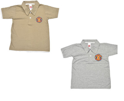 

Indirang Boys Solid T Shirt(Beige, Pack of 2