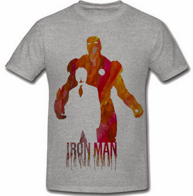 

SayItLoud Printed Men's Round Neck Grey T-Shirt