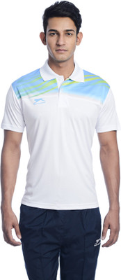 6 OFF on Shiv Naresh Printed Men s Polo Neck Multicolor T Shirt