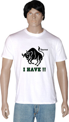 

Tshirt.in Graphic Print Men's Round Neck White T-Shirt, Pearl white
