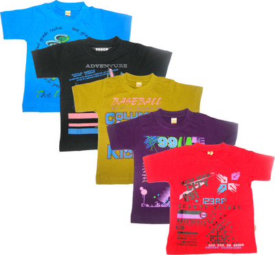 14% OFF on New Day Boys Graphic Print T Shirt(Multicolor)