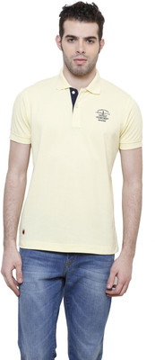 12% OFF on Riverstone Solid Men's Polo Neck Yellow T-Shirt 12% OFF on Riverstone Solid Men's Polo Neck Yellow T-Shirt
