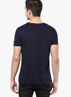 

Jack & Jones Graphic Print Men's Round Neck Dark Blue T-Shirt, Navy blazer
